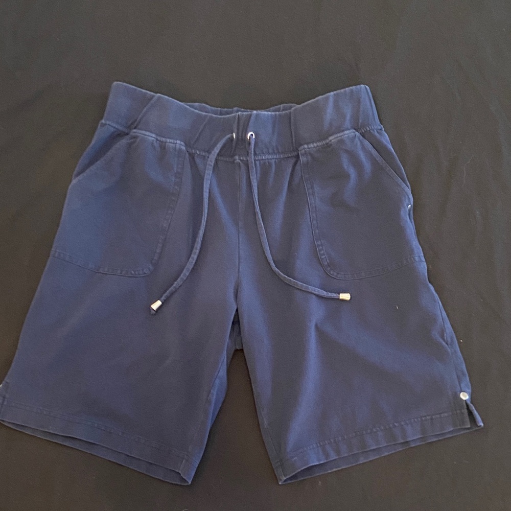 Christopher & Banks Deep Blue Women's Cargo Shorts